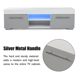 ❤️ Modern TV Stand for TVs up to 58", High Gloss TV Console Table ❤️