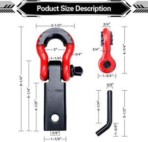 Shackle Hitch Receiver 2"