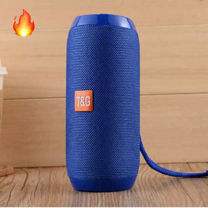 (Blue) Bluetooth Speaker Wireless Outdoor Stereo Bass