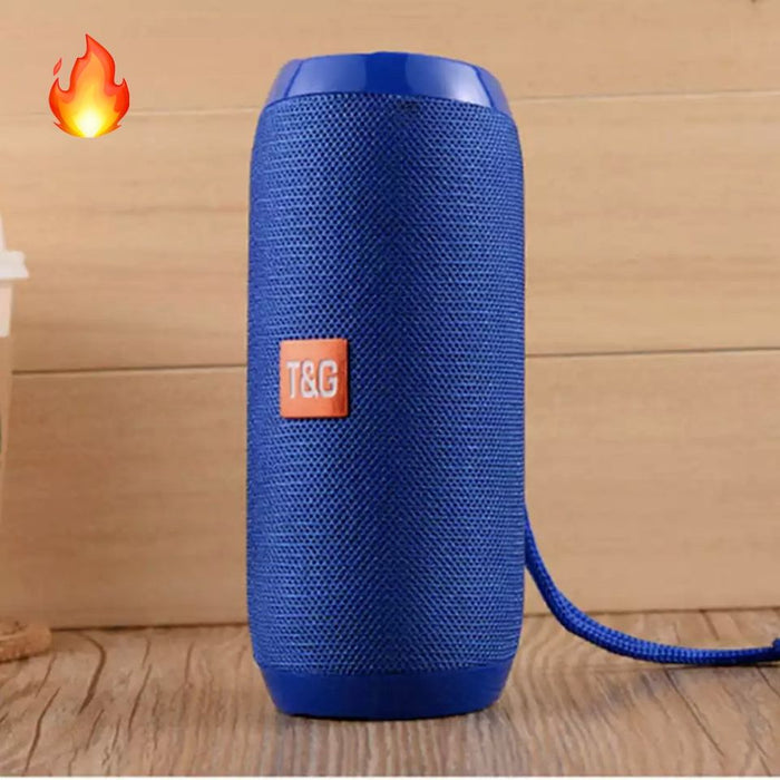 (Blue) Bluetooth Speaker Wireless Outdoor Stereo Bass