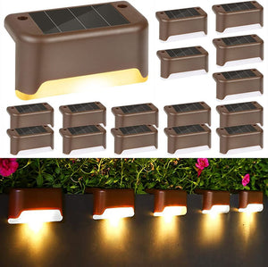Solar Deck Outdoor Lights 16 Pack
