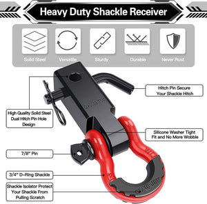 Shackle Hitch Receiver 2"