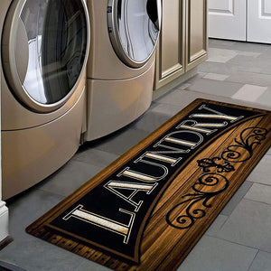 🔥NEW🔥 Farmhouse Laundry Room Rugs Runner 20x59 Non Slip Waterproof Laundry Mats