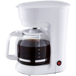 🔥 12 Cup Drip Coffee Maker White 🔥