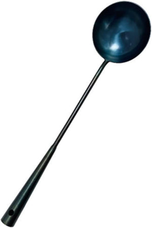 Hand Made spatula & Ladle Wok Tool Set, 15.8in Wok Utensils, Pack of 2, Blue