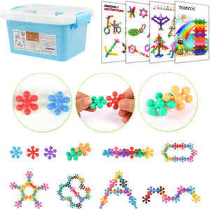 200 Pieces Building Blocks Kids STEM Toys Educational Discs Sets