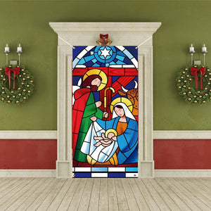 Christmas Religious Door Banner Decorations