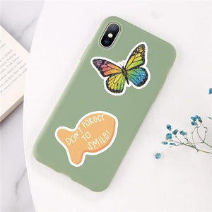 300 Pcs Aesthetic Stickers, Waterproof Vinyl for Water Bottle for Adults Girls and Kids