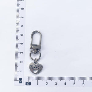 4PCS Flower Keychain Cute Handbag Key Chain Personalized Key ring Golden for Women Car Present