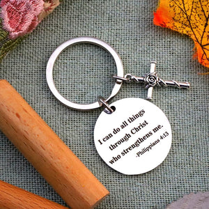 Bible Verse Gifts Keychain, Christian Bible Keychains, Christian Keychain Gifts