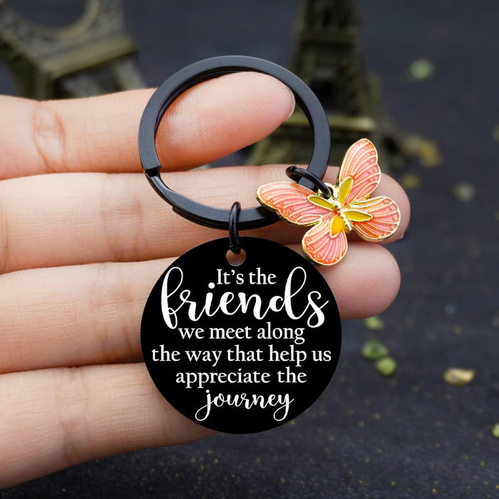 Friendship Gifts for Women Friends Gifts Keychains for Women Female Sister True Best Friends