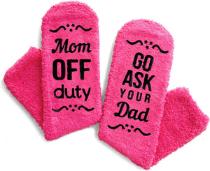 Gifts For Mom From Daughter Son - Mother Mama Gifts, Mothers Day Gifts For Mom, Mom Off Duty Socks