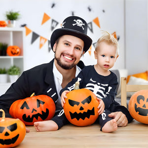 256PCS Pumkin Emoticon Stickers for Hollaween Party Pumpkin Eye Sticker Face Sticker Halloween