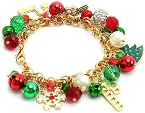 Charm Bracelet Horror Scream Movie Merchandise Christmas Link Bracelet for Women