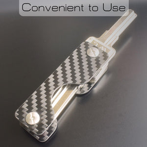 Carbon Fiber Compact Key Holder(3-7 Keys)