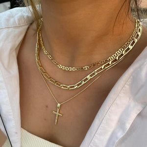 Silver Cross Necklace for Women Christmas Birthday Gifts for Women Cross Jewelry