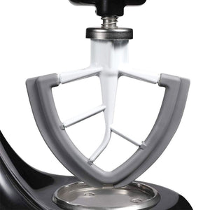 Flex Edge Beater 4.5/5 QT for KitchenAid/Cuisinart etc Tilt Head Stand Mixer, Mixer Paddle, White