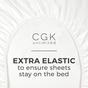 ❤️ Queen Single Fitted Deep Pocket Sheet (White) ❤️
