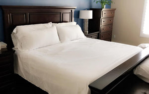 ❤️ 4 Piece Set Queen Size White Bed Sheets - Hotel Luxury Bed ❤️