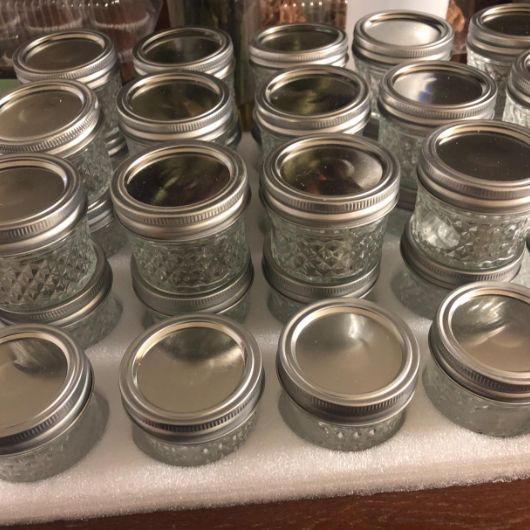 Sale�� 40 Pack Mason Jars 4 oz Canning Jars w/ Regular Lids