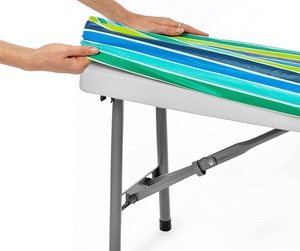 �FLASH DEALS�3 Pieces Picnic Table and Bench Seat Covers with Elastic Edges Outdoor Table Covers