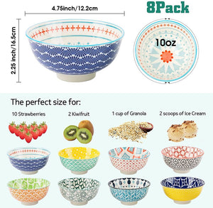 Set of 8 Cereal Bowls