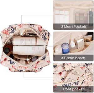 Full Size Toiletry Bag Women Large Makeup Bag Organizer Travel Cosmetic Bag