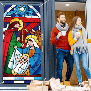 Christmas Religious Door Banner Decorations