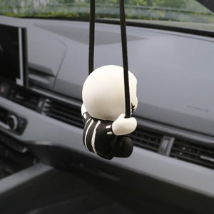 Cool Swinging Skull Car Hanging Ornament Accessories