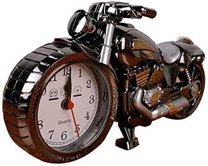 Luxury Retro Style Motorcycle Alarm Clock,Unique Eye-catching-Exquisite Motorbike