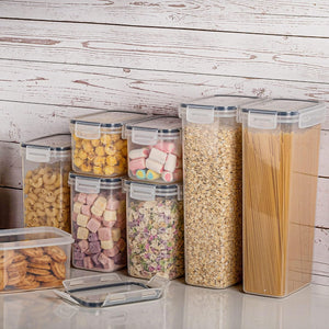 24 pcs Plastic Kitchen and Pantry Organization Canisters