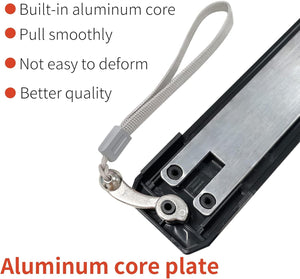 12"& 5" Widen Contour Gauge Profile Tool with 2 Locks,Extend Aluminum Core Copy Irregular Shape Duplicator