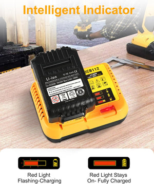 Replacement for Dewalt 12v/20v Max Rapid Battery Charger