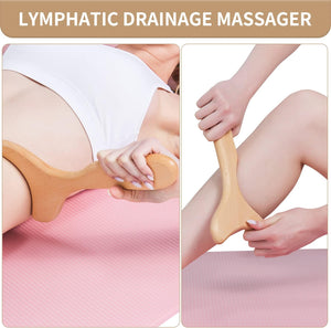 7 Pack Wood Therapy Massage Tools, Lymphatic Drainage Massager