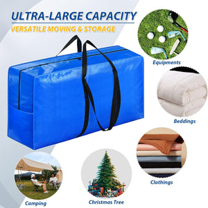 57 Gallon Extra Large Storage Bags, XXL Jumbo Moving Bags Heavy Duty, Storage Totes Moving Boxes Supplies, 2 PACK