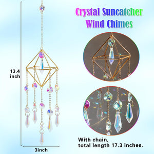 Window Suncatcher Prism Hanging Sun Catcher Outdoor Indoor Decor