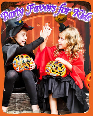 300 PCS Halloween Stickers for Kids, Halloween Pumpkin Stickers