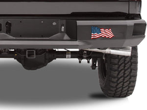 Tactical USA Flag Sticker Bumper Sticker Car Decal Gift Patriotic American Wavy United States (5x3 Inch)