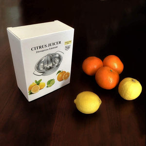 Citrus Lemon Orange Grapefruit Juicer Manual Squeezer 304 Stainless Steel Robust Hand Juicer