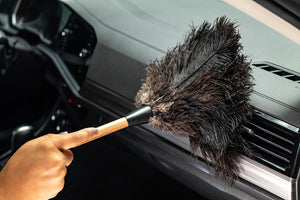 Premium Genuine Ostrich Feather Duster, 14"