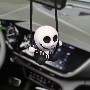 Cool Swinging Skull Car Hanging Ornament Accessories