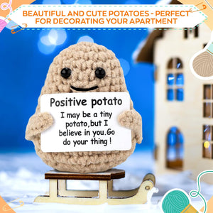 Positive Potato Crochet Dolls - Home Decorations Knitted Toys