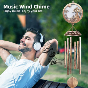 Solar Angel Wind Chimes for Outside Memorial Wind Chimes