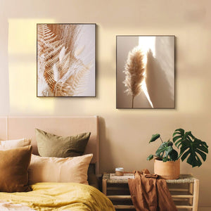 Set of 6 Canvas Art Wall Decor Botanical Print Pictures (8"x10" UNFRAMED)