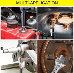 25Pcs Screw Extractor Set, Hex Head Multi-Spline Easy Out Bolt Extractor Set