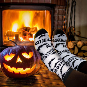 Halloween Gifts for Women Novelty Halloween Printed Socks for Men Women Teen Girls Boys