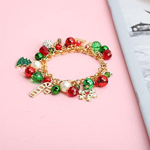 Charm Bracelet Horror Scream Movie Merchandise Christmas Link Bracelet for Women