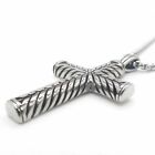 Cool Boys Mens Stainless Steel Cross Pendant Necklace For Men Women Chain