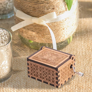 Wooden Music Box - You are My Sunshine Music Box, from Niece to Aunt, Gifts for Aunt