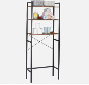 3-Tier Over the Toilet Storage Rack with Shelves Space Saver for Bathroom